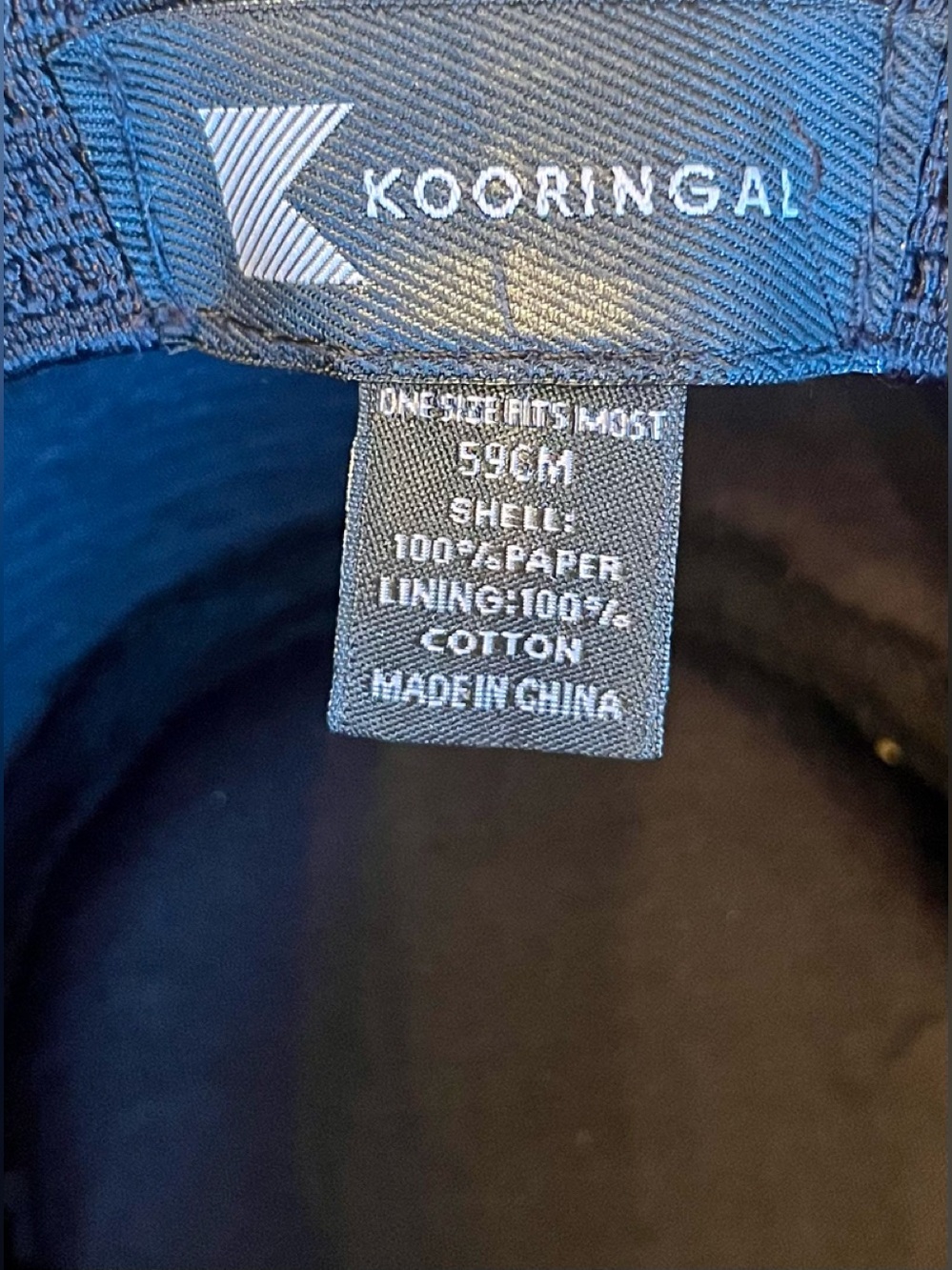 Kooringal Straw Fedora Hat - Picture 5 of 5